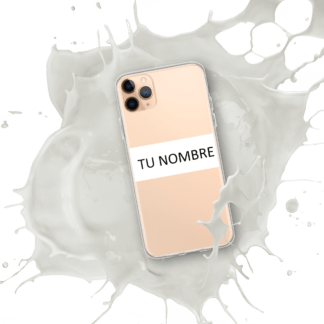 Funda transparente para iPhone